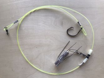 Fishing BullRed Leader And Spider Weight