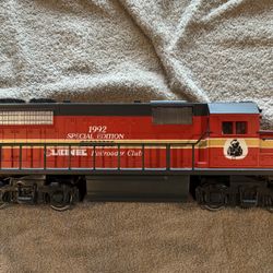 Lionel 1992 Railroad Club Engine O Gauge