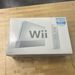 Boxed Nintendo Wii Video Game System