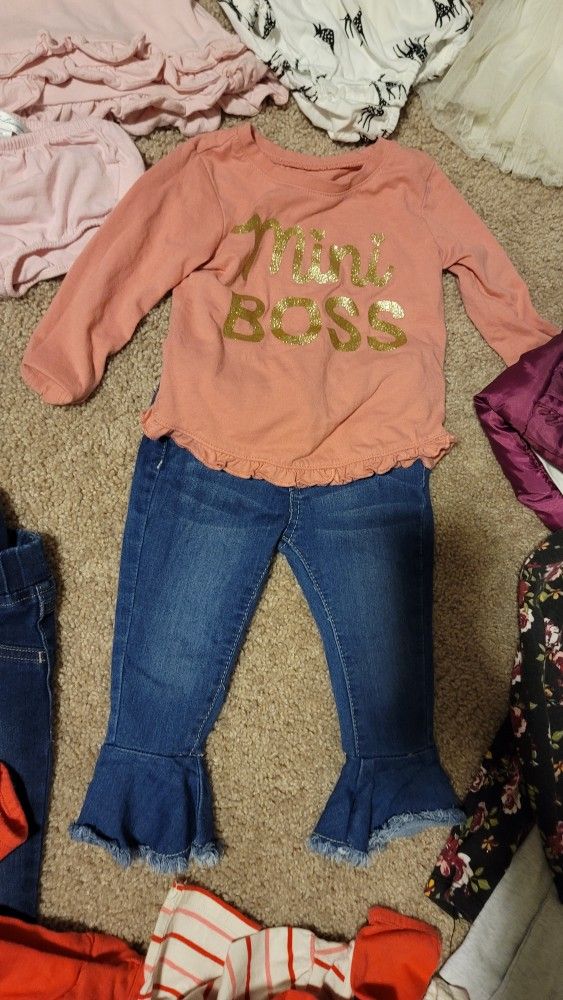 Baby Girl Size 12 Month Clothing Lot