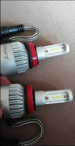 2pcs LED Headlights, Fog Lights, Daytime Lights, Bulb 6500k 8000 lumens *6 Months Warranty*