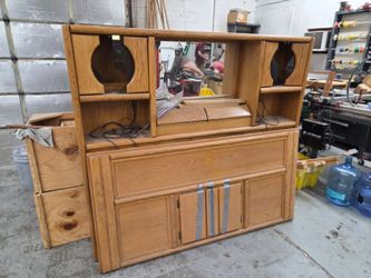 Captain's bed for restoration.