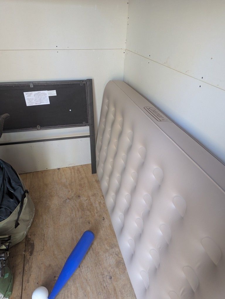 Twin Airbed Mattress With Frame And Headboard