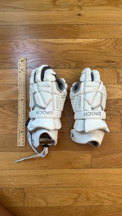 New Epoch Integra Lacrosse Gloves - White