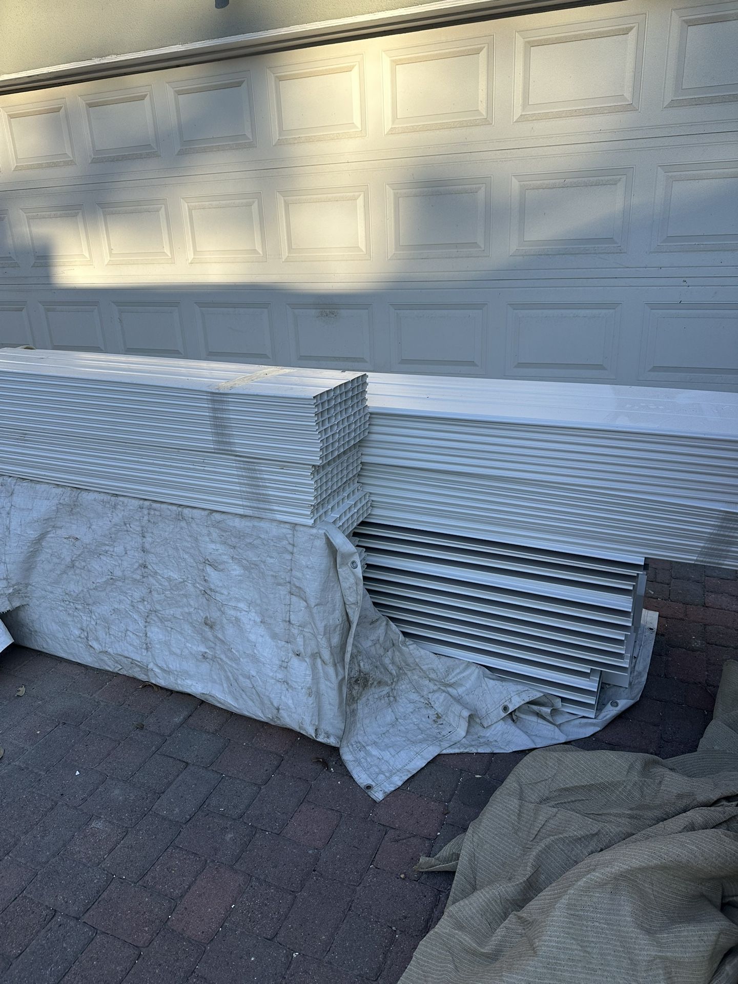 White Vinyl Fence