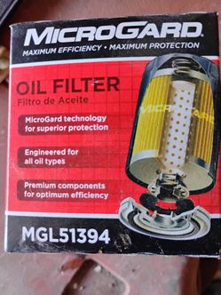 4 MicroGard Oil Filters