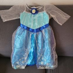 Halloween Elsa Dress Size 4-5