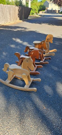 Wooden Rocking Horse