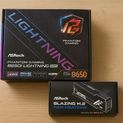 ASRock B650 Lightening  Wi-Fi I AM5DDR5 Motherboard