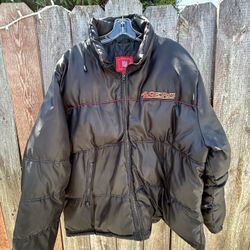 Vintage 49ers Puffer Jacket 