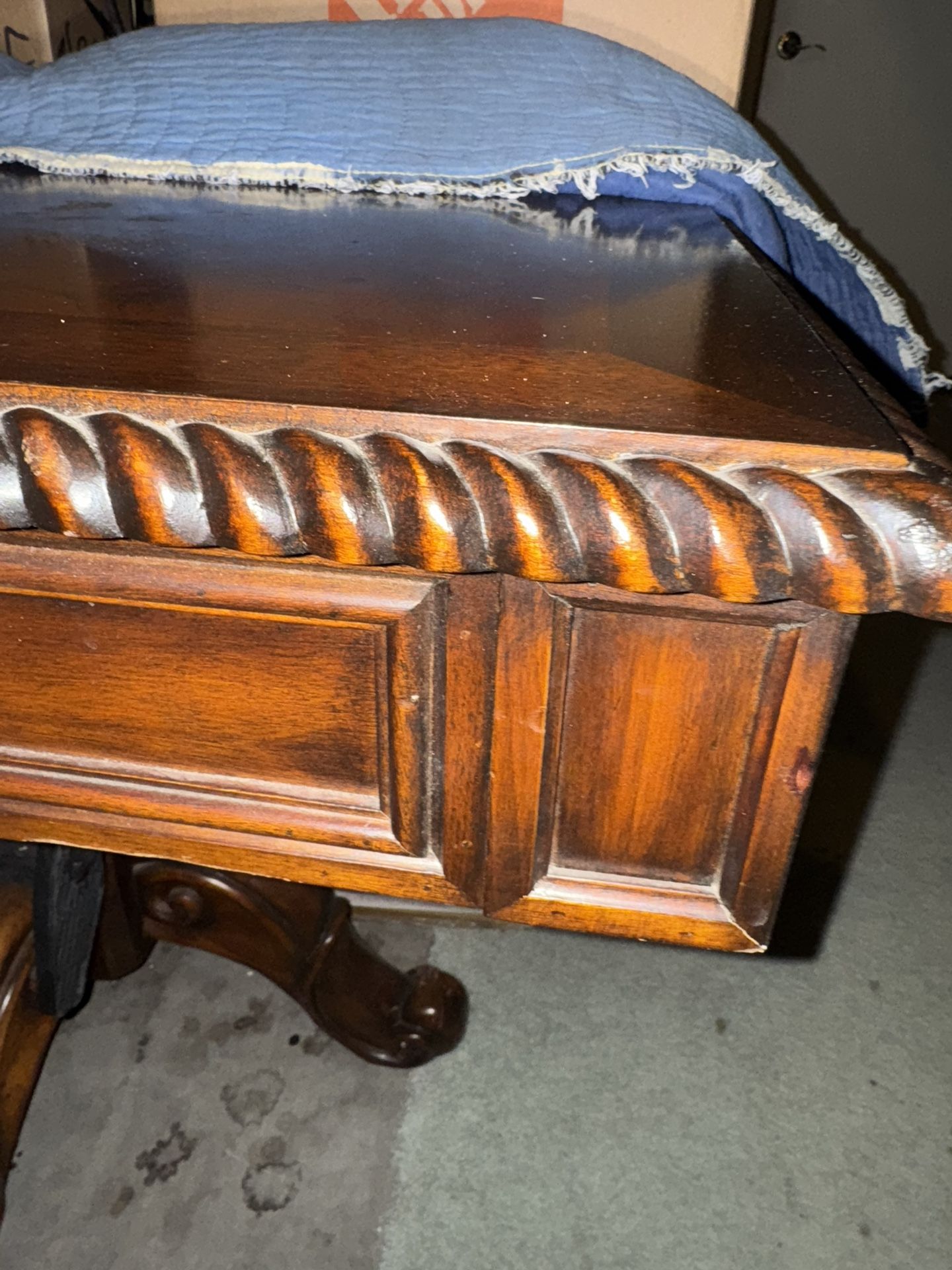 Beautiful Wood Desk, Or Can Be Used As Table