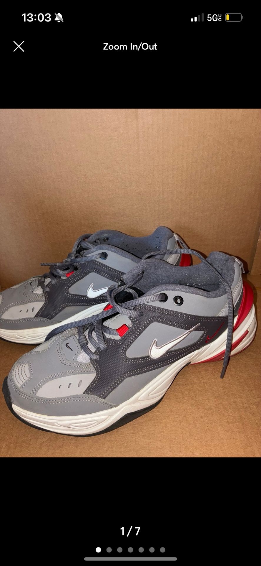 NIKE tekno Gun smoke