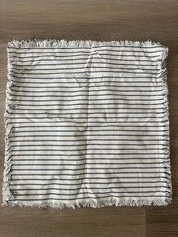 Black & white throw pillow covers