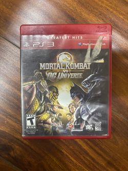 Mortal Kombat vs DC Universe PS3 PlayStation 3