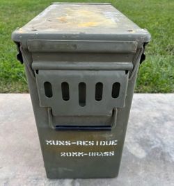 Military ammo cans