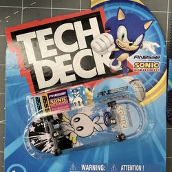 tech deck finesse sonic the hedgehog