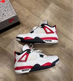 Jordan 4 red cement size 10
