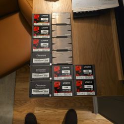 2.4TB SSD,  (6 X 240GB, 8x120GB) Kingston Chronos