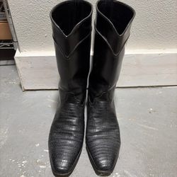 Men's Justin western boots 9 1/2 D