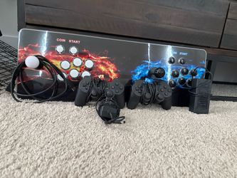 Pandora’s Box 2 Player Arcade Console w/ Controllers & Power Supply