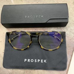 Prospek Blue Light Glasses for Women Oversized, ARTIST - Anti-Glare +100