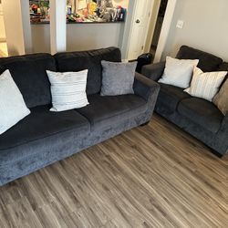 Sofa and loveseat 