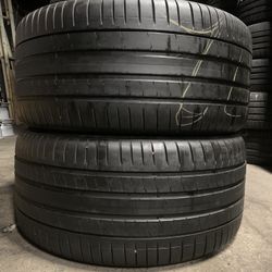 (2) Pirelli Used Tires 315 35 21
