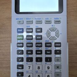 Ti 84 Plus CE Python White Calculator. Like New 