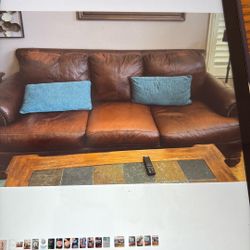 Leather Sofa and Loveseat FREE