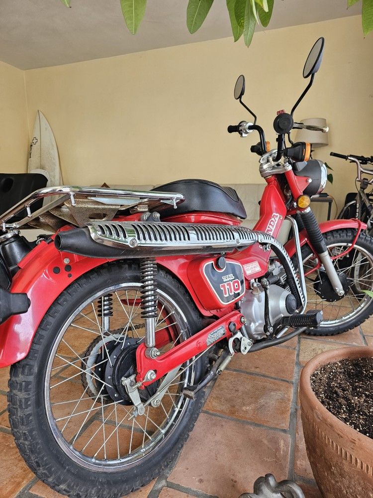 Collector’s Gem – 1984 Honda CT110 (Classic Trail Bike)🌟