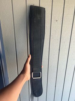 Weight lifting belt