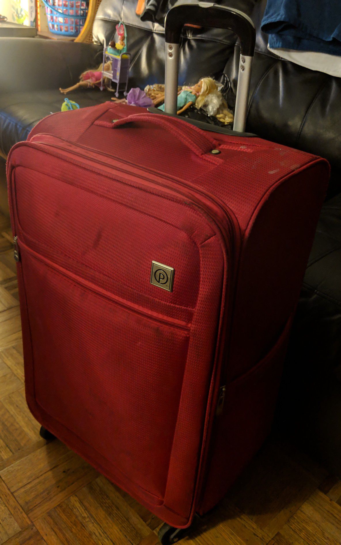 Carry On Suitcase (Red)