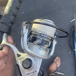 Penn Battle 6000 ex 8ft Graphtech Spinning Rod and Reel 