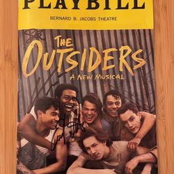 The Outsiders Musical | Signed Playbill