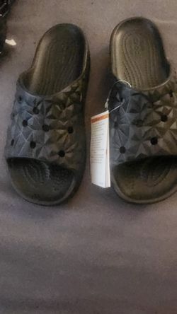 Womens Geometric Crocs