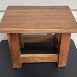 Solid Sturdy Wooden Step Plant Stand just $7