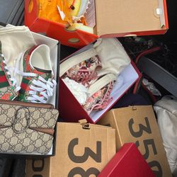 Gucci ,Yeezy, Ferragamo , Off-White 