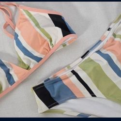 Two Piece Swimwear Woman's Bathing Suit Small