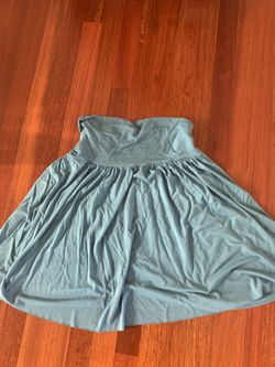 Three Dots blue stretch skirt size medium