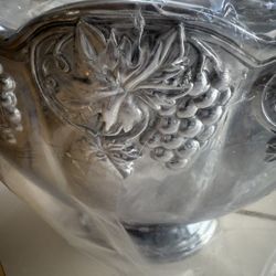 Lenox Grape Weave Metal Serveware 8 Piece Entertainment Set Vintage