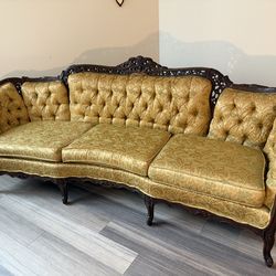 Antique couch and chair