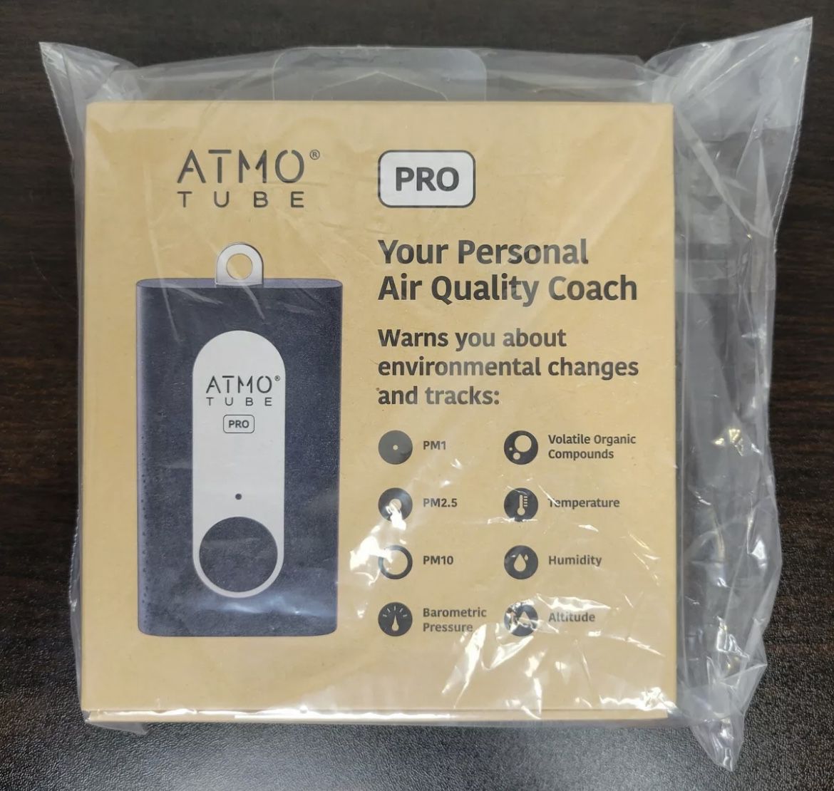 New Atmotube Pro Portable Air Quality Monitor Allergy Pollen Org$299