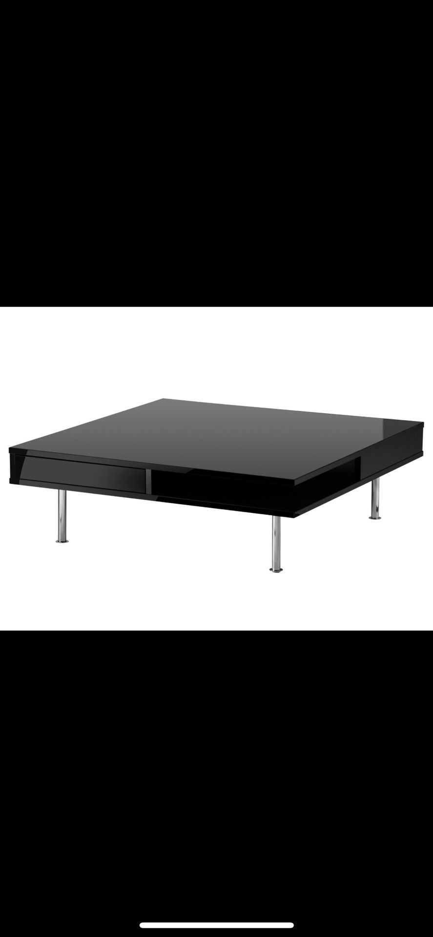 IKEA Black Coffee Table