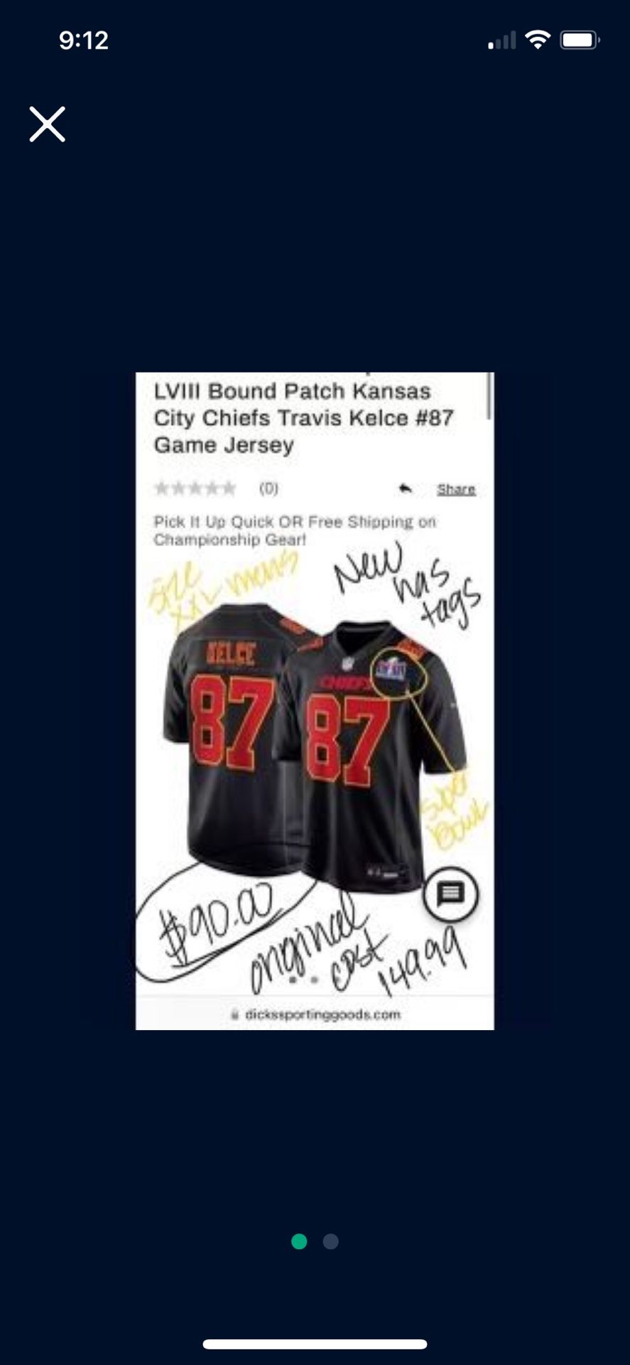 Chiefs Super Bowl 2024 Jersey