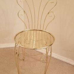 Hollywood Regency Child's Vanity Chair