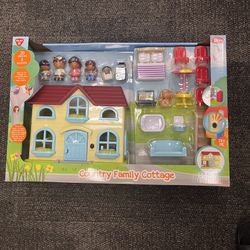 Playgo Country Family Cottage Playset 18+ Months (20 Pieces, 3 Sounds)