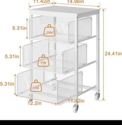 Kitchen Cart with Storage