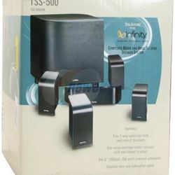 Infinity Speakers TSS-SAT500, TSS-CENTER500, TSS-Sub500