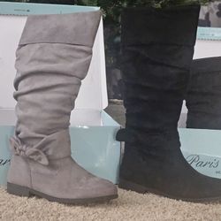 Girls Suade Boots 