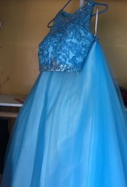 Two piece quince dress size 4